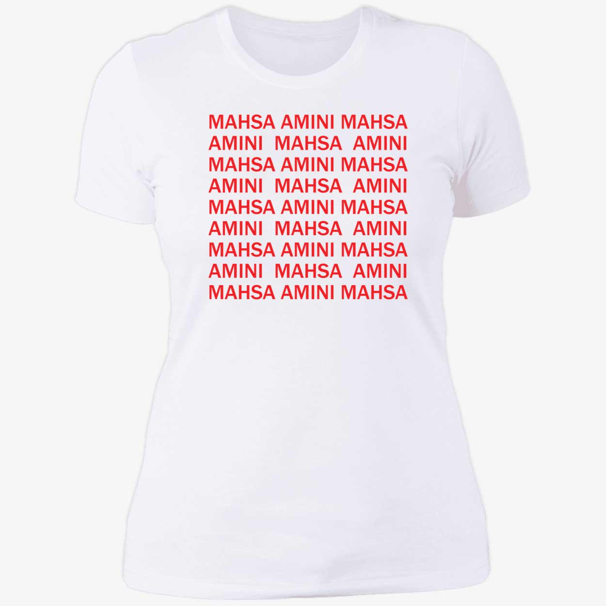 Mahsa Amini Mahsa Amini Mahsa Amini Ladies Boyfriend Shirt