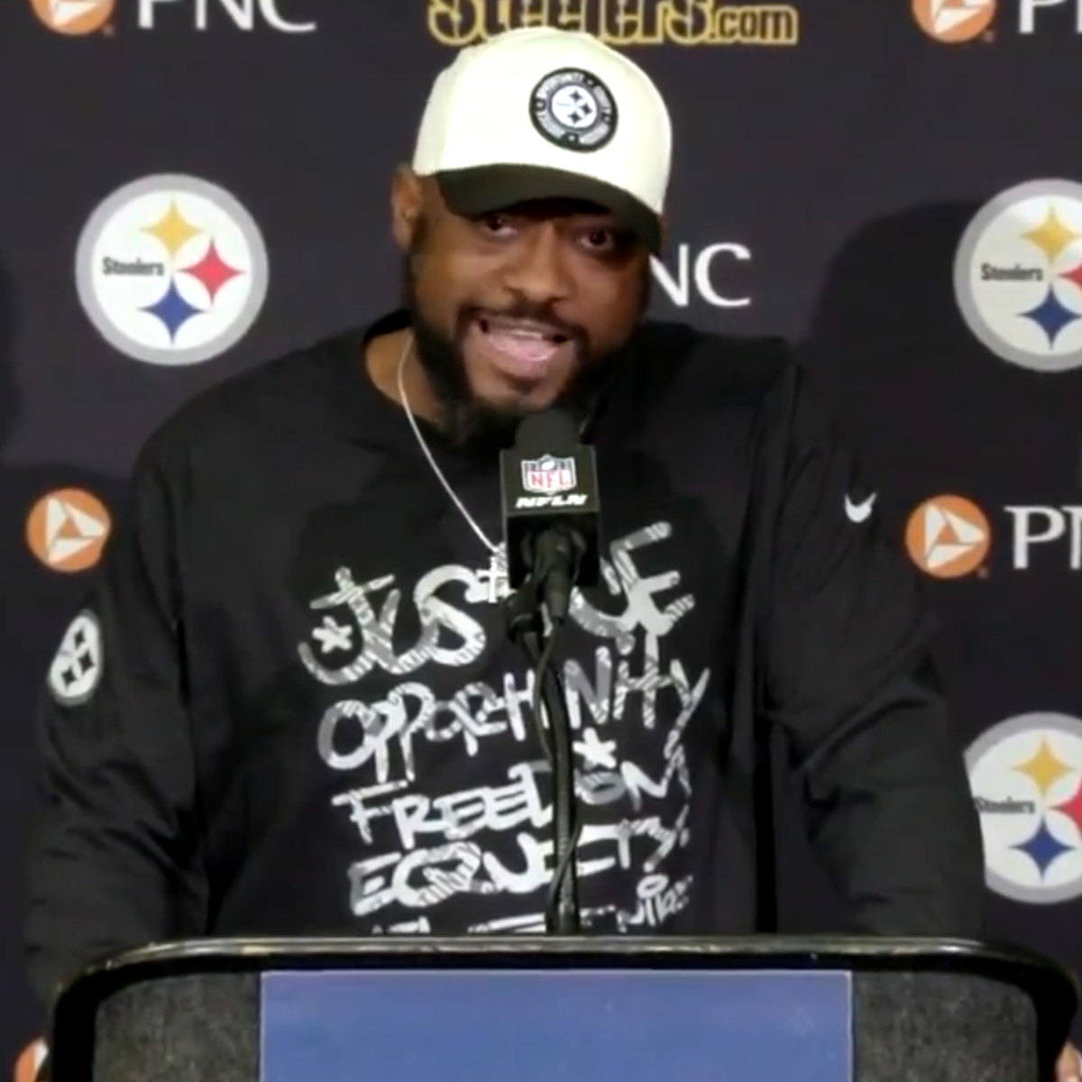Mike Tomlin Steelers Justice Opportunity Equity Freedom