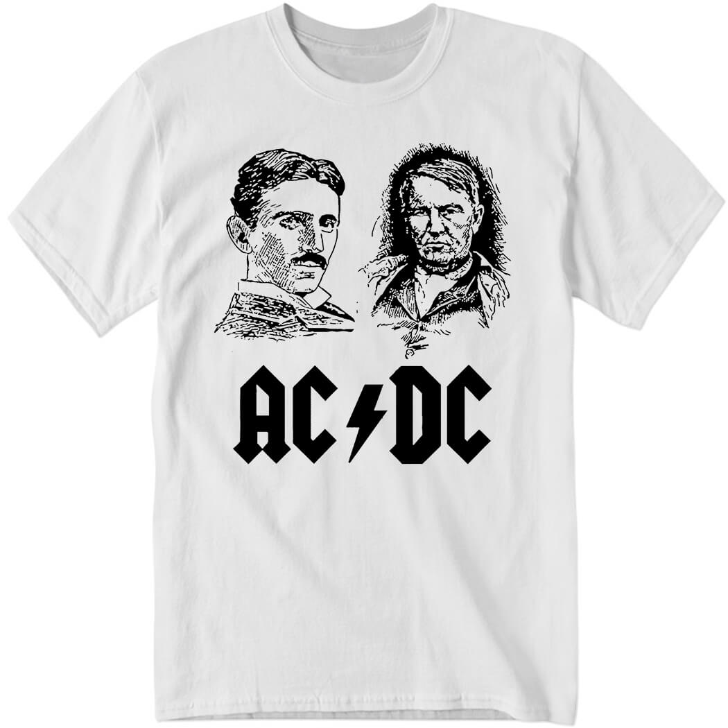 ACDC Thomas Edison Tesla Shirt