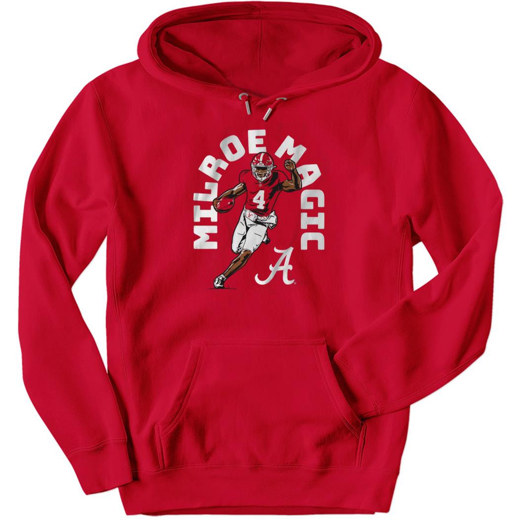 Alabama Football Jalen Milroe Magic Hoodie