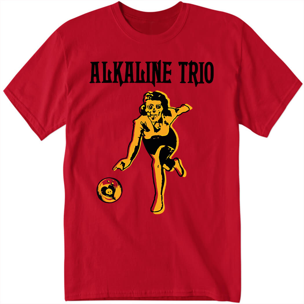 Alkaline Trio Merch Bowling Shirt