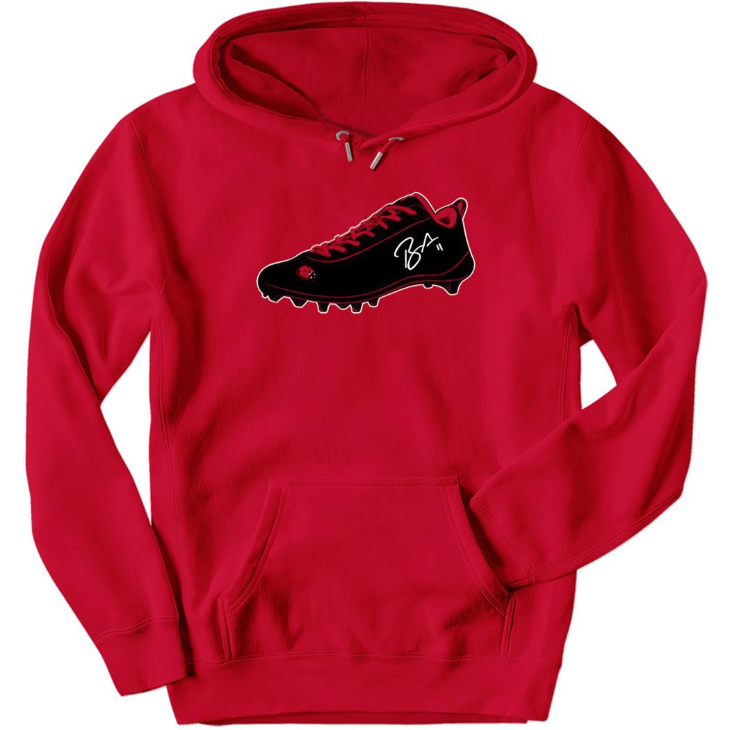 Brandon Aiyuk Ladybug Shoe Hoodie