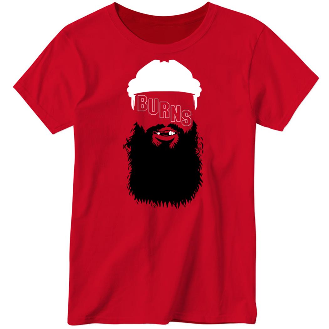 Brent Burns Carolina Beard Ladies Boyfriend Shirt