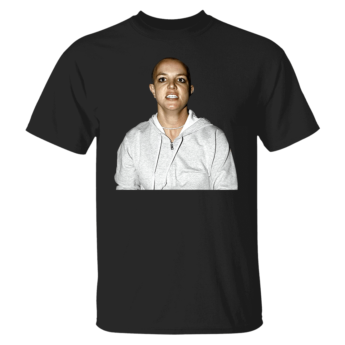 Britney Spears Shaved Head Shirt