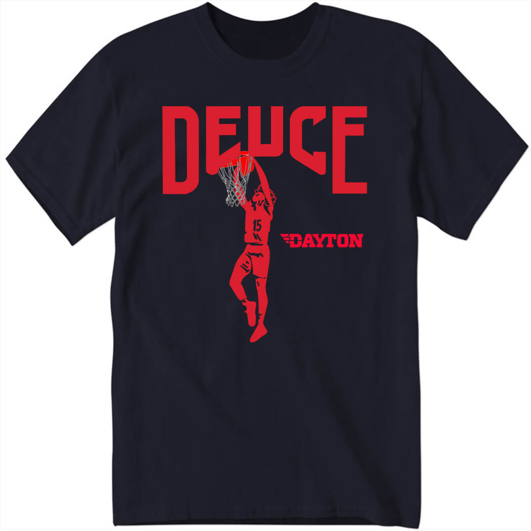 Dayton Basketball Daron Holmes II Deuce Shirt