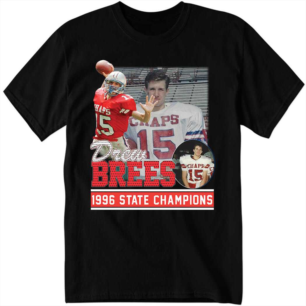 Drew Brees 1996 State Champions Shirt