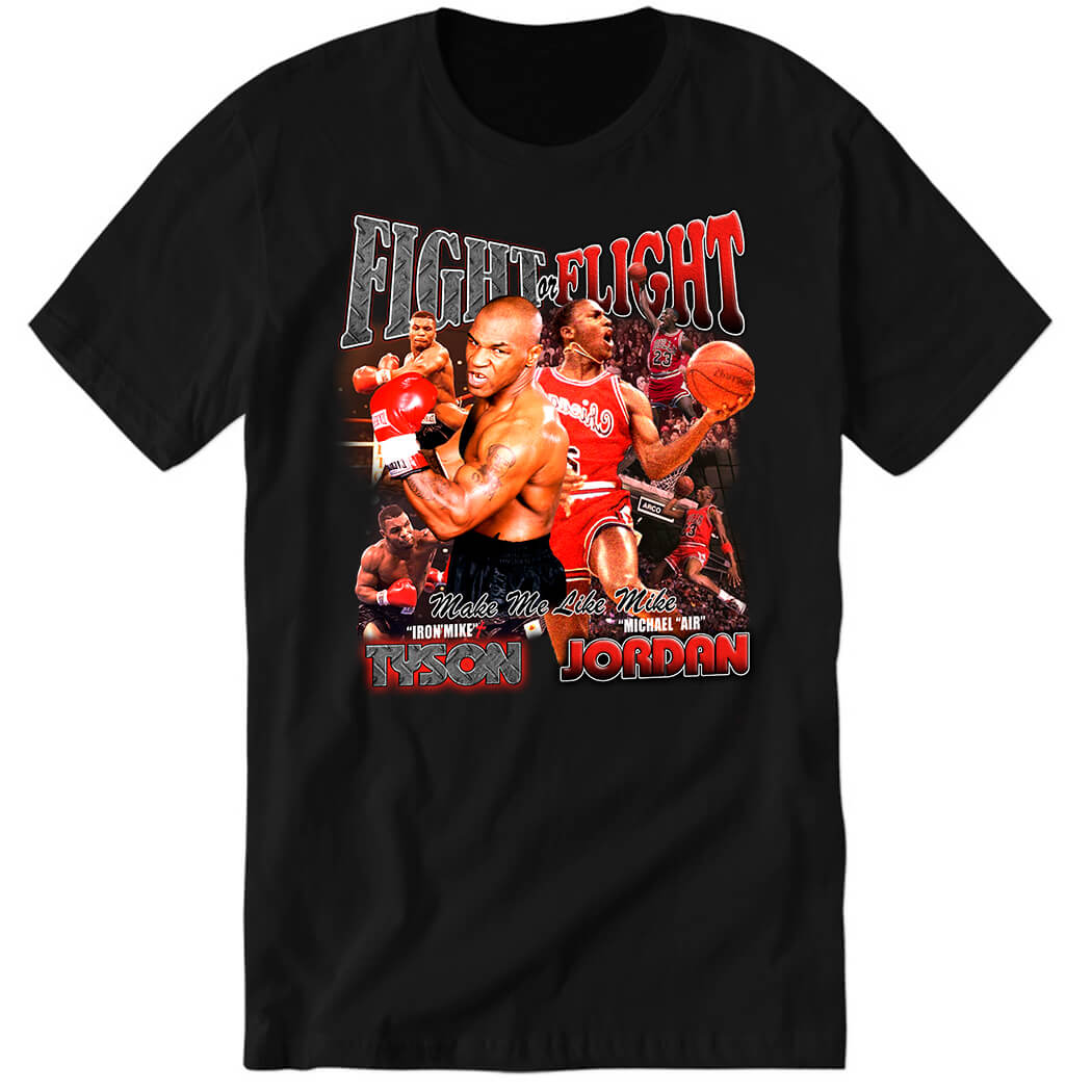 Fight or flight Tyson vs Jordan Premium SS T-Shirt