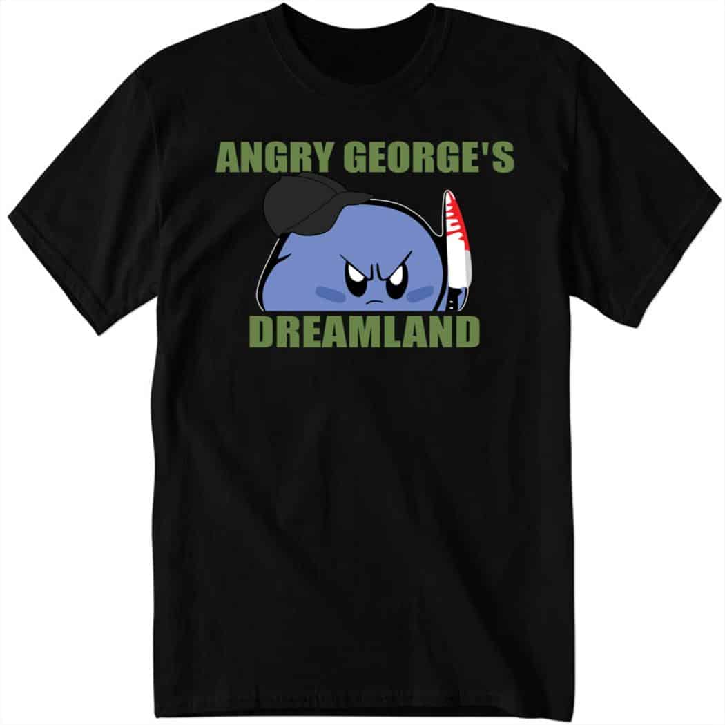 George Kirby Wearing Angry George's Dreamland T-Shirt