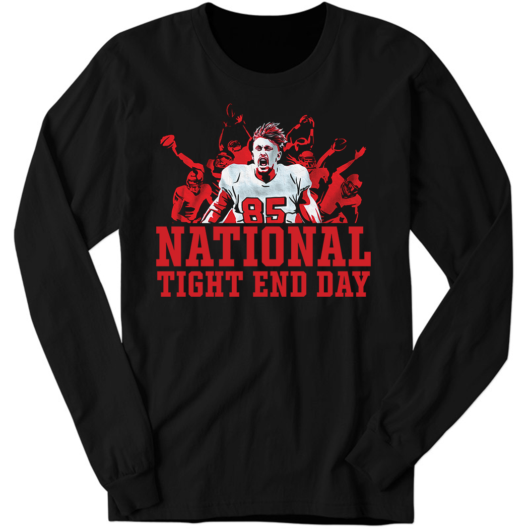 George Kittle National Tight End Day Long Sleeve Shirt