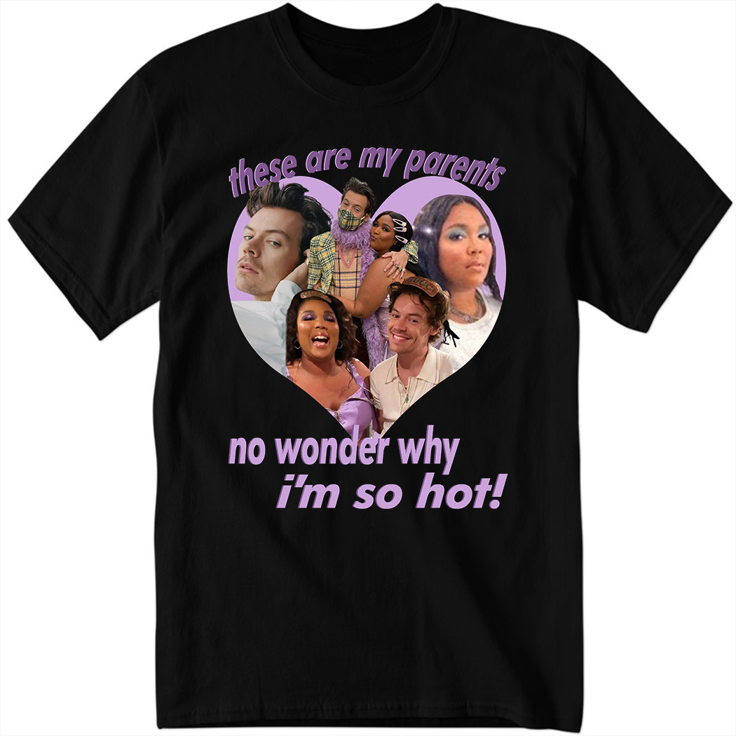 Harry And Lizzo There Are My Parents No Wonder Why I’m So Hot Shirt