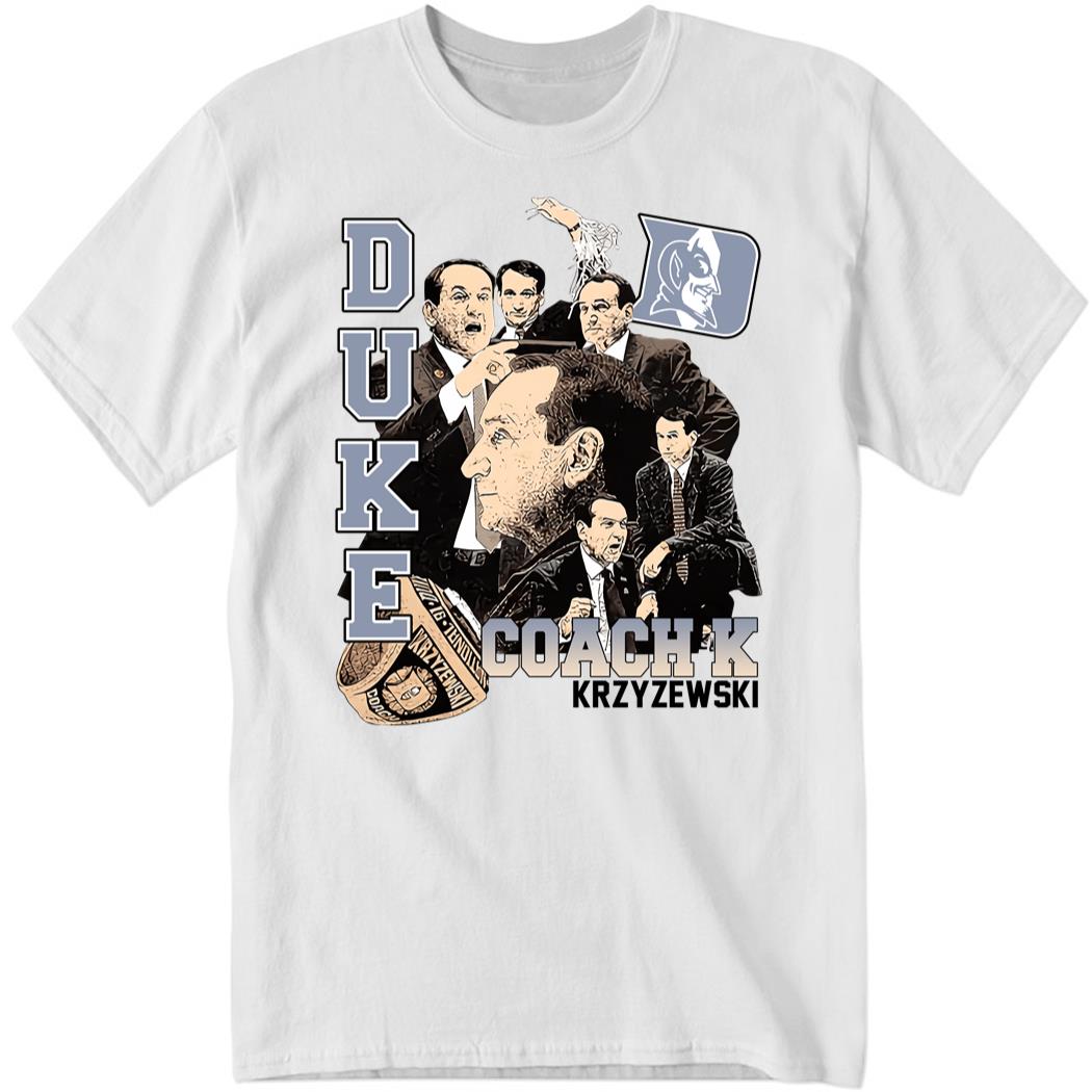 Jayson Tatum Coach K Krzyzewski Shirt