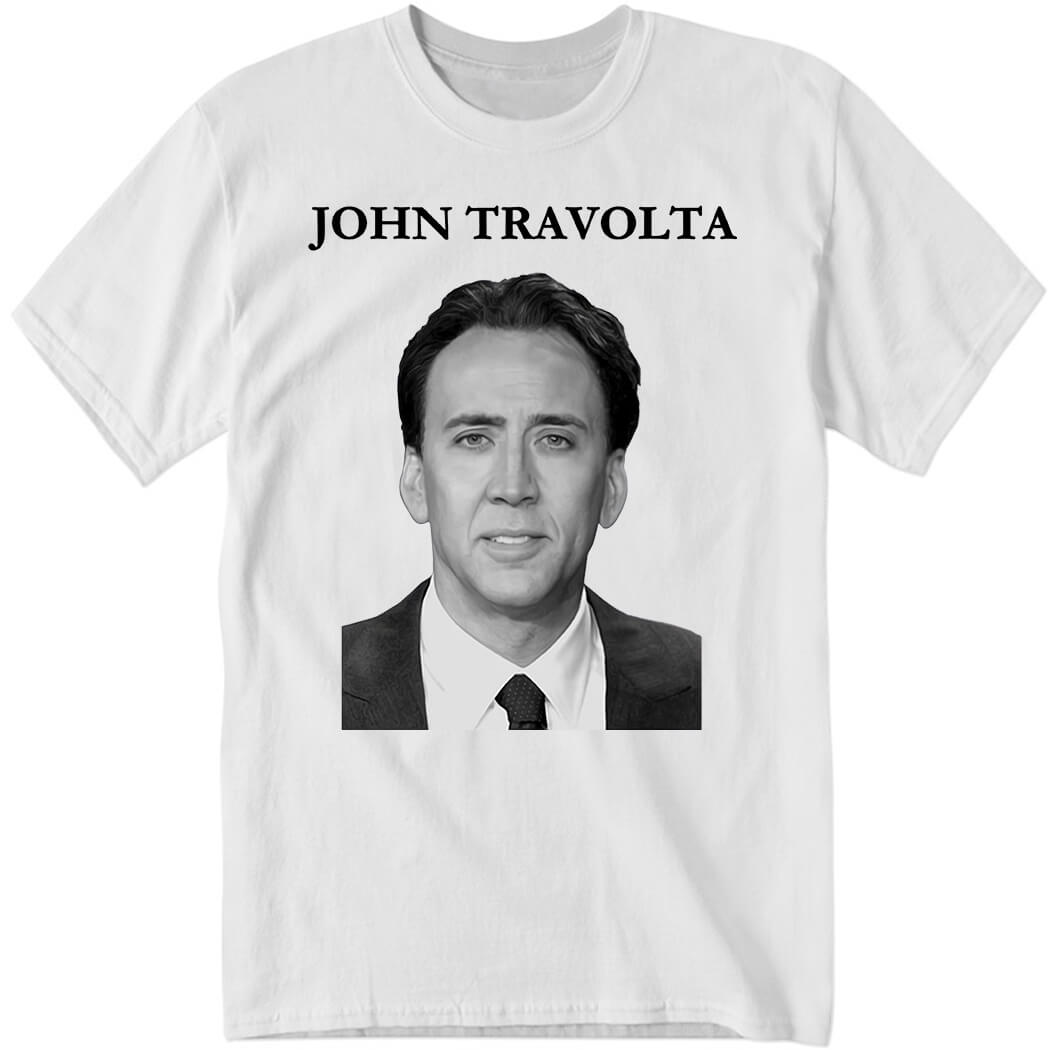 John Travolta Nicolas Cage Shirt