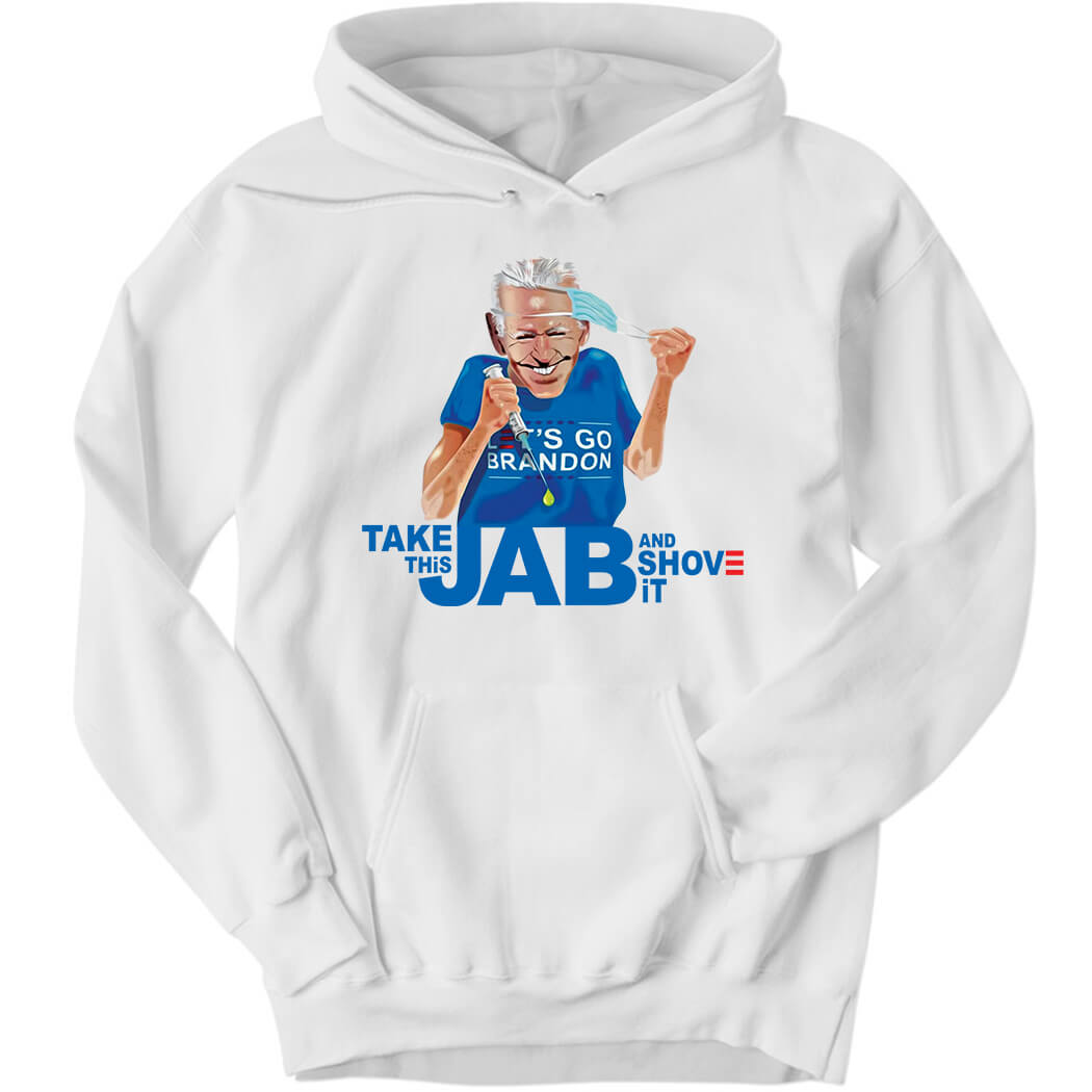 Johnny Bitcoin Take This Jab and Shove It Hoodie