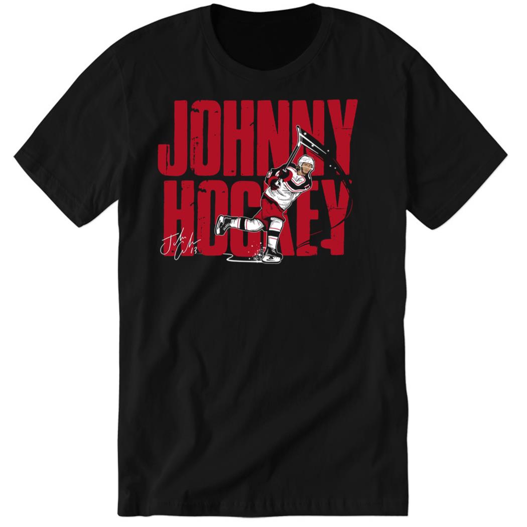 Johnny Gaudreau Johnny Hockey Premium SS T Shirt.jpg