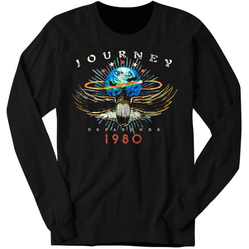 Journey 1980 Smoke Adult Long Sleeve Shirt