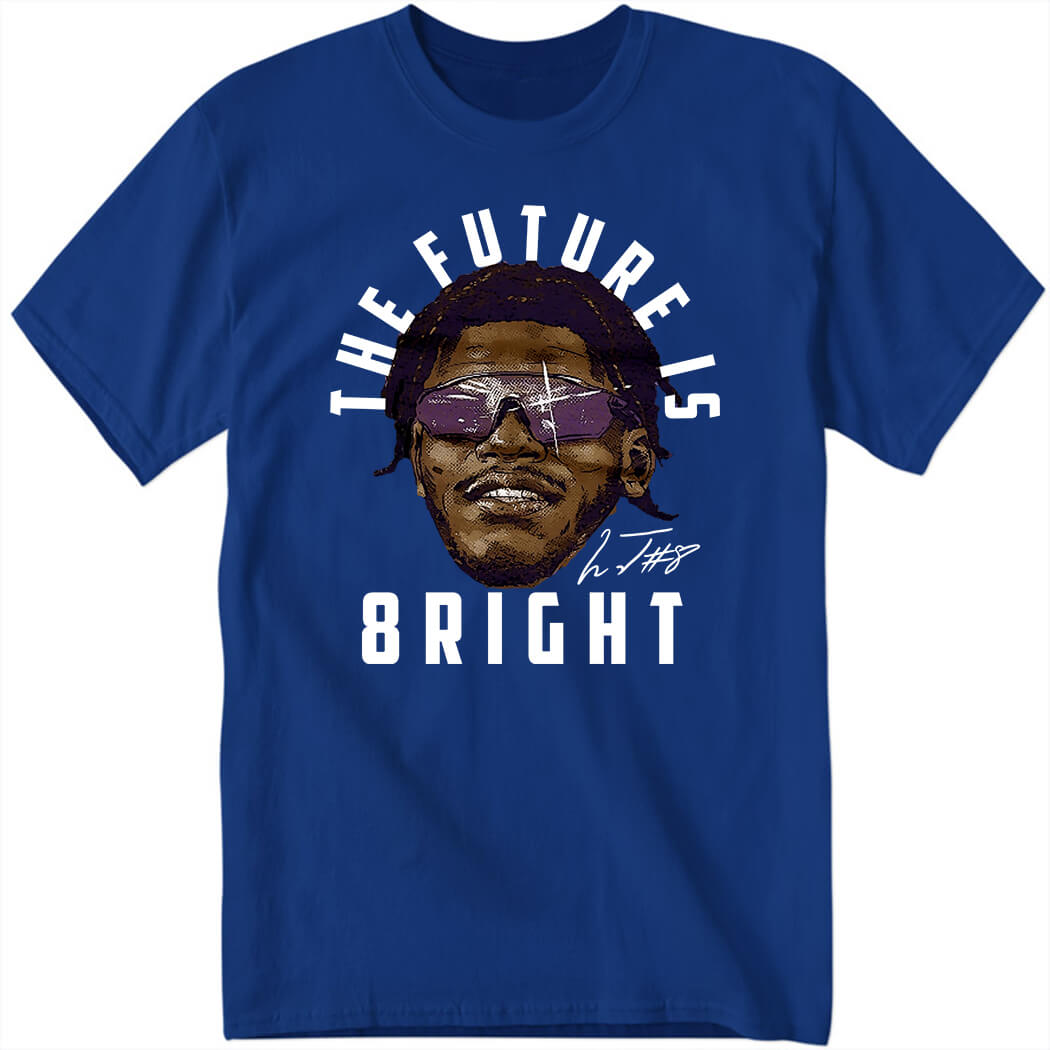 Lamar Jackson Sunglasses The Future Is 8Right Shirt