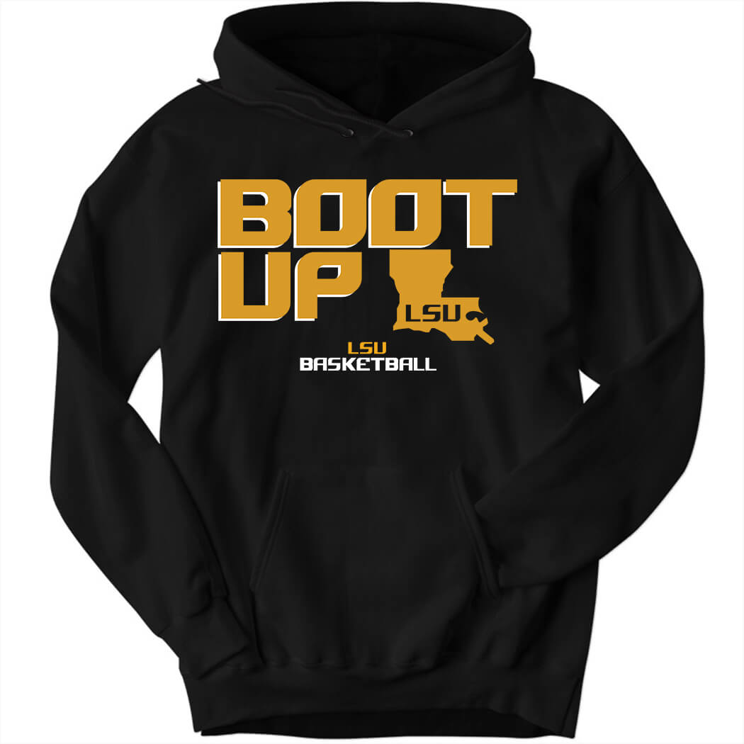 Lsu Basketball Boot Up Hoodie