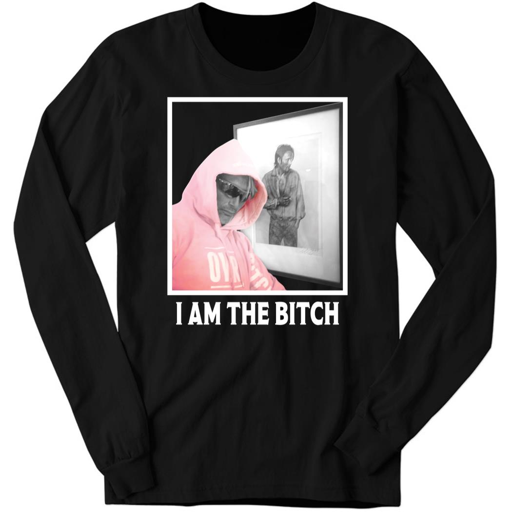 Mads Mikkelsen I Am The Bitch Black Long Sleeve Shirt