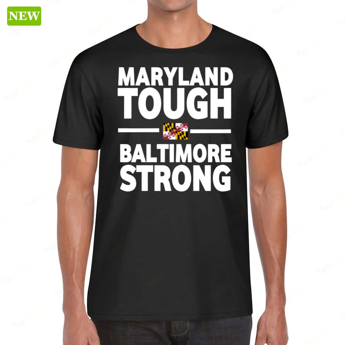 Maryland Tough Baltimore Strong Flag Shirt