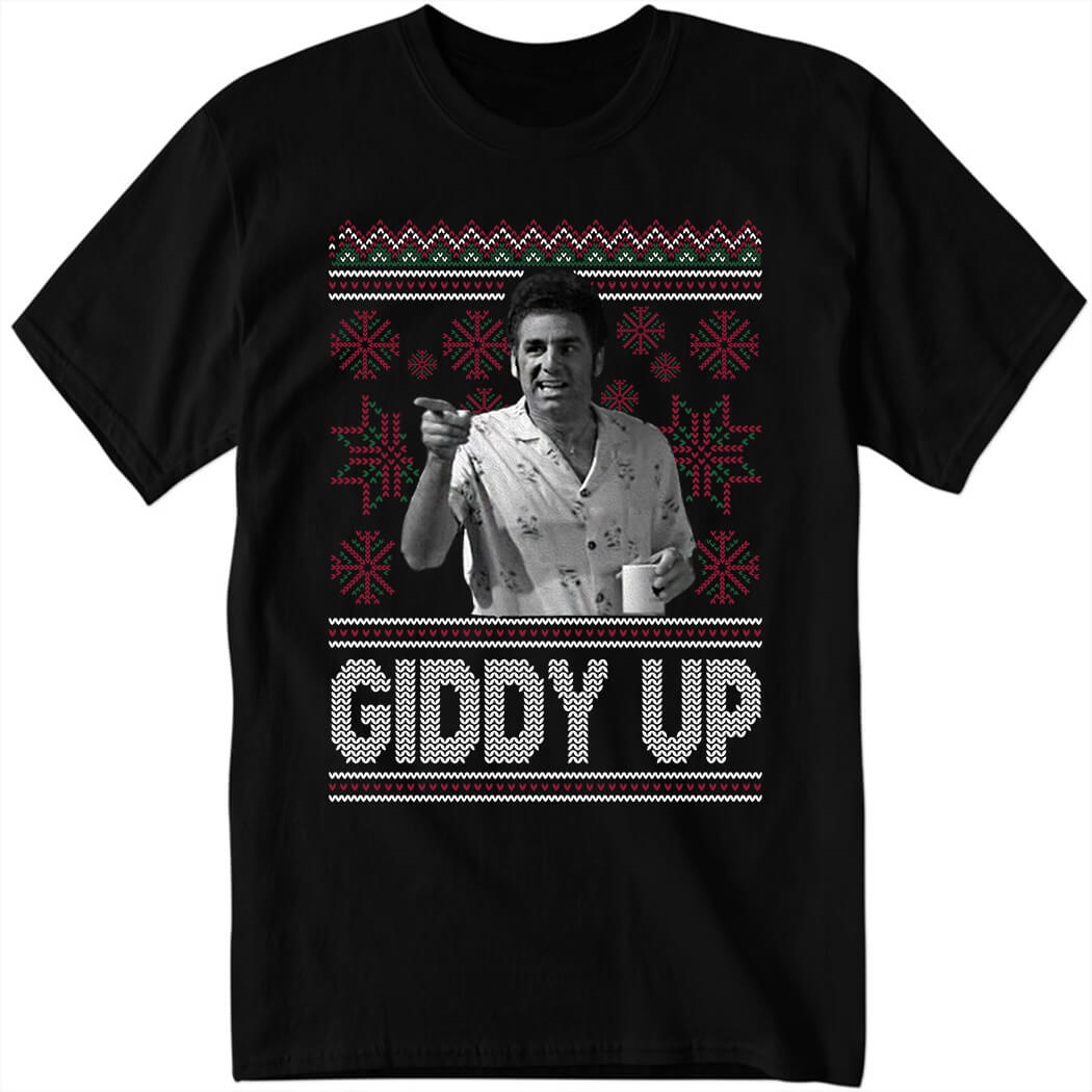 Michael Richards Giddy Up Christmas Shirt