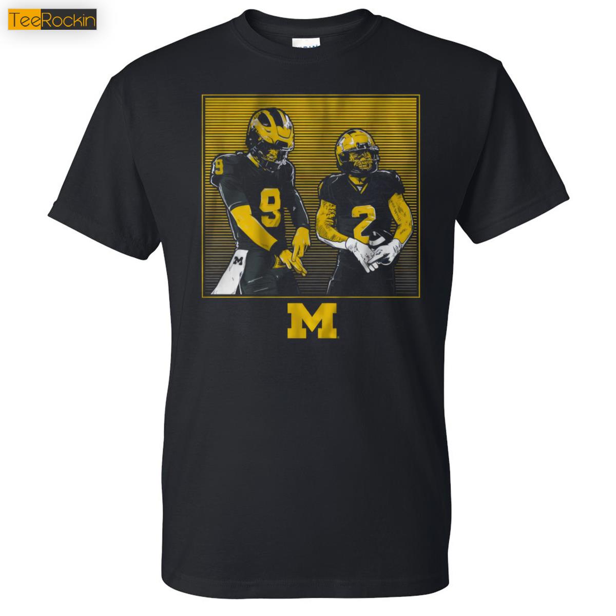 Michigan Football J.J. Mccarthy & Blake Corum Rings Shirt