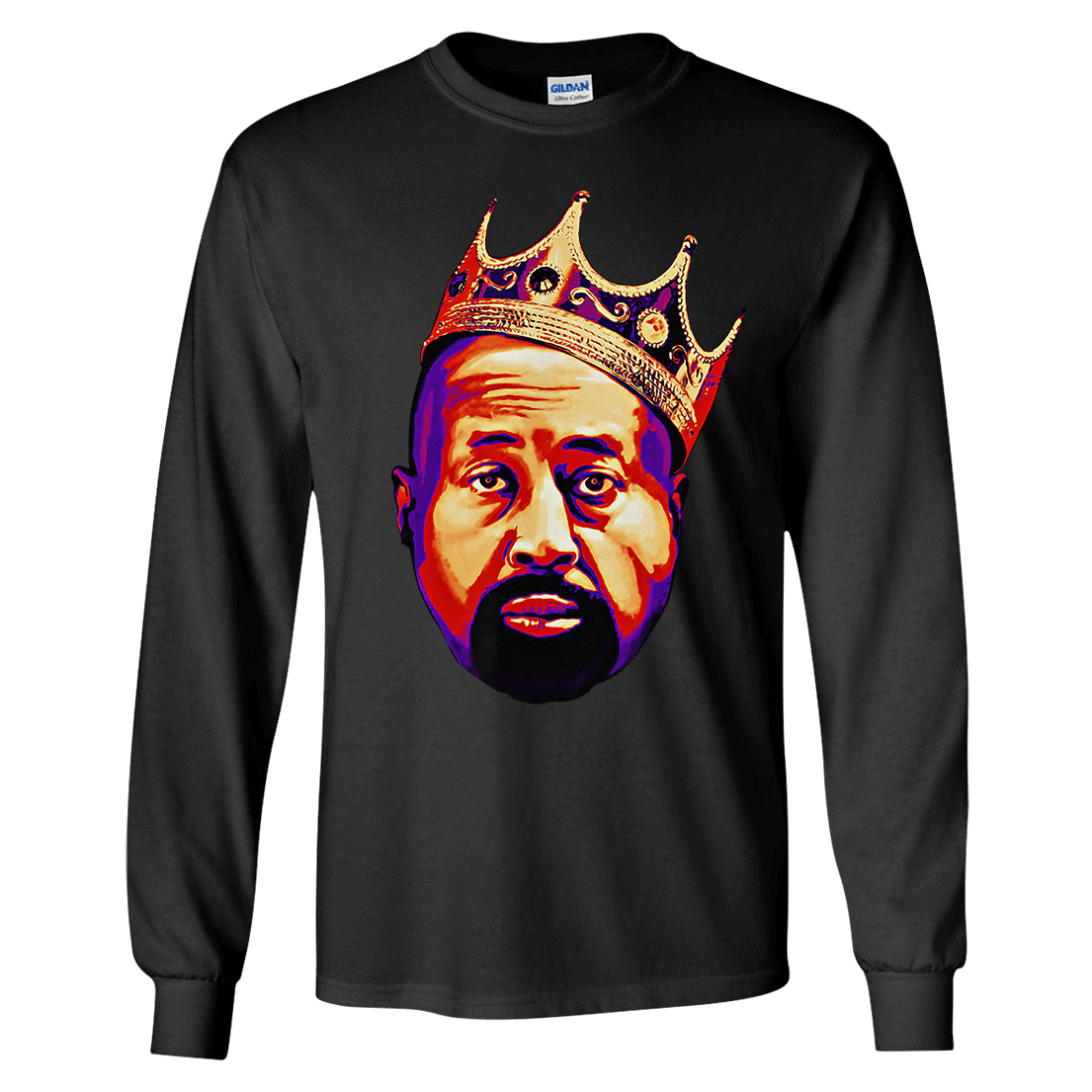 Mike Woodson With Crown Long Sleeve Shirt