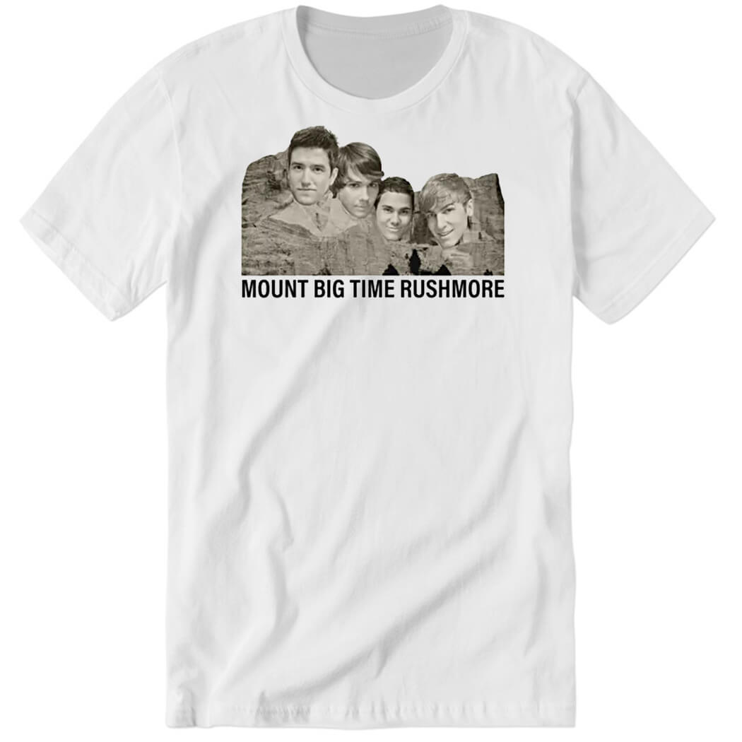 Mount Big Time Rushmore Premium SS T-Shirt