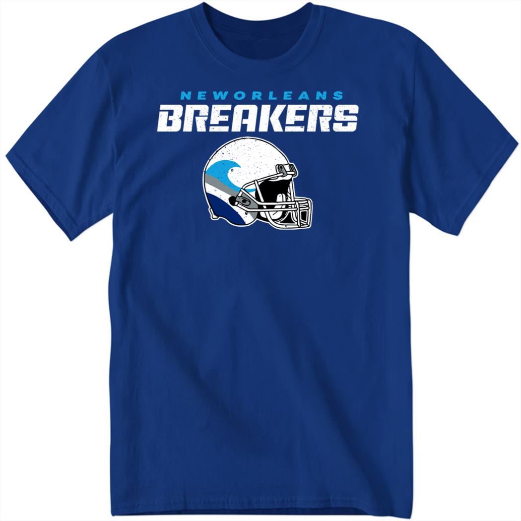 New Orleans Breakers Vintage Helmet Shirt