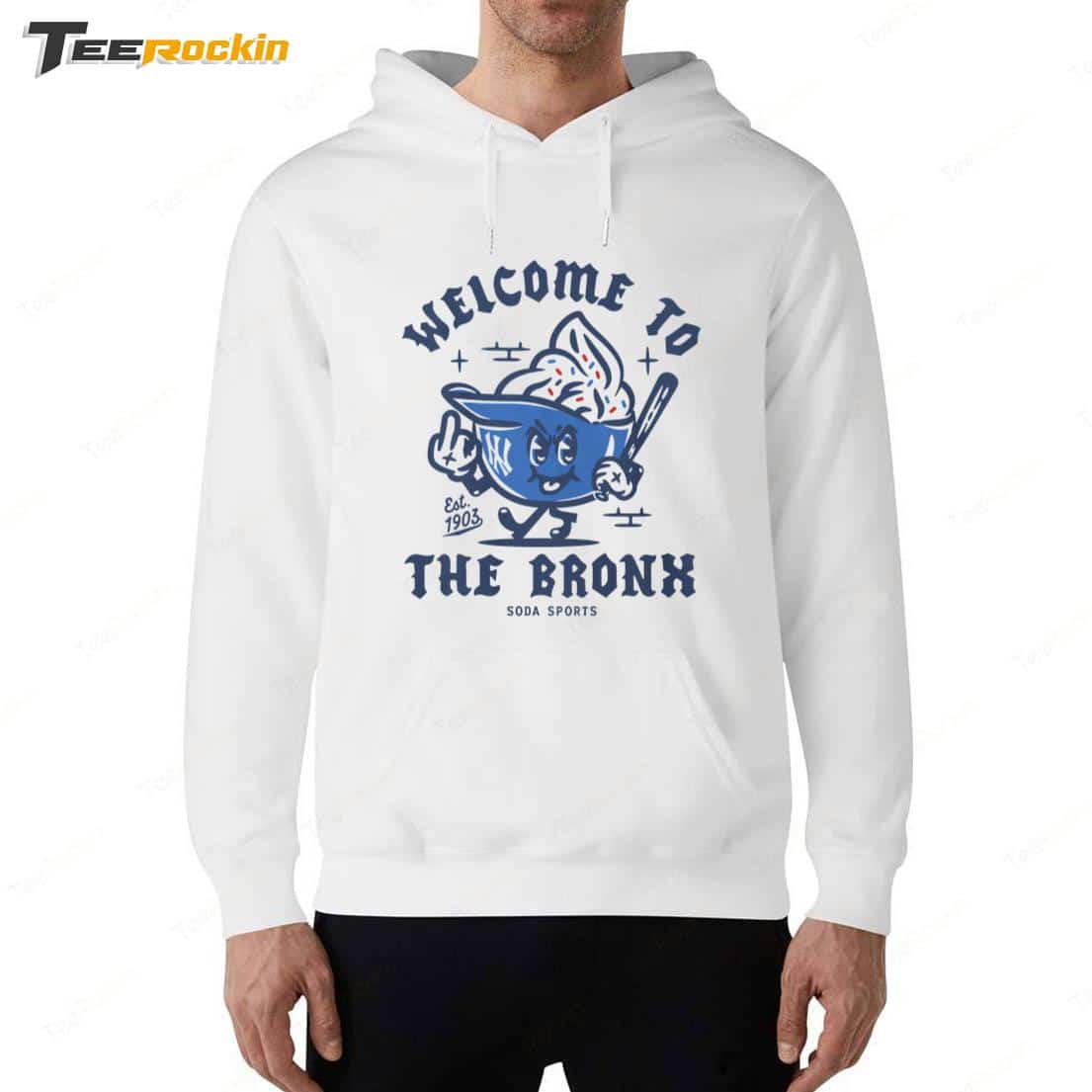 New York Yankees Soft Serve Welcome The Bronx Hoodie