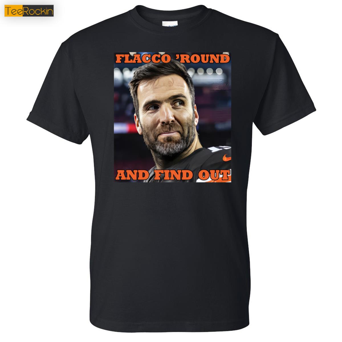 Official Joe Flacco Round And Find Out Shirt