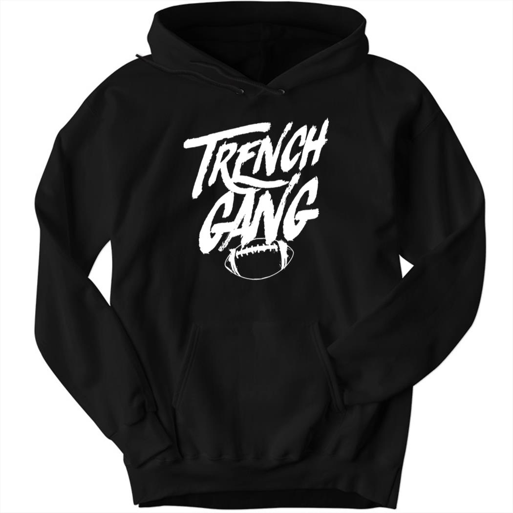 Official Trench Gang Football Hoodie