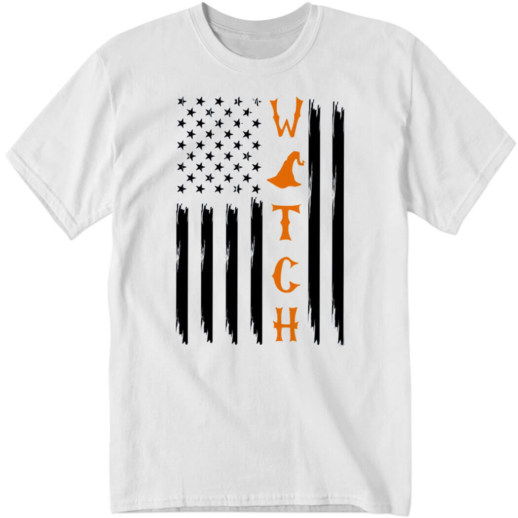 Patriotic Halloween Pumpkin USA Flag Shirt.jpg