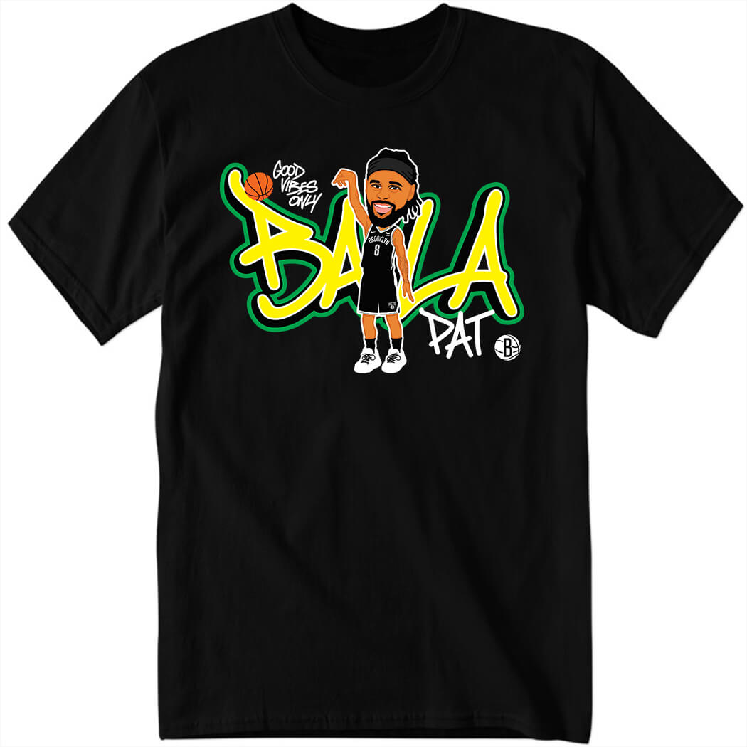 Patty Mills Good Vibes Only Bala Pat Shirt