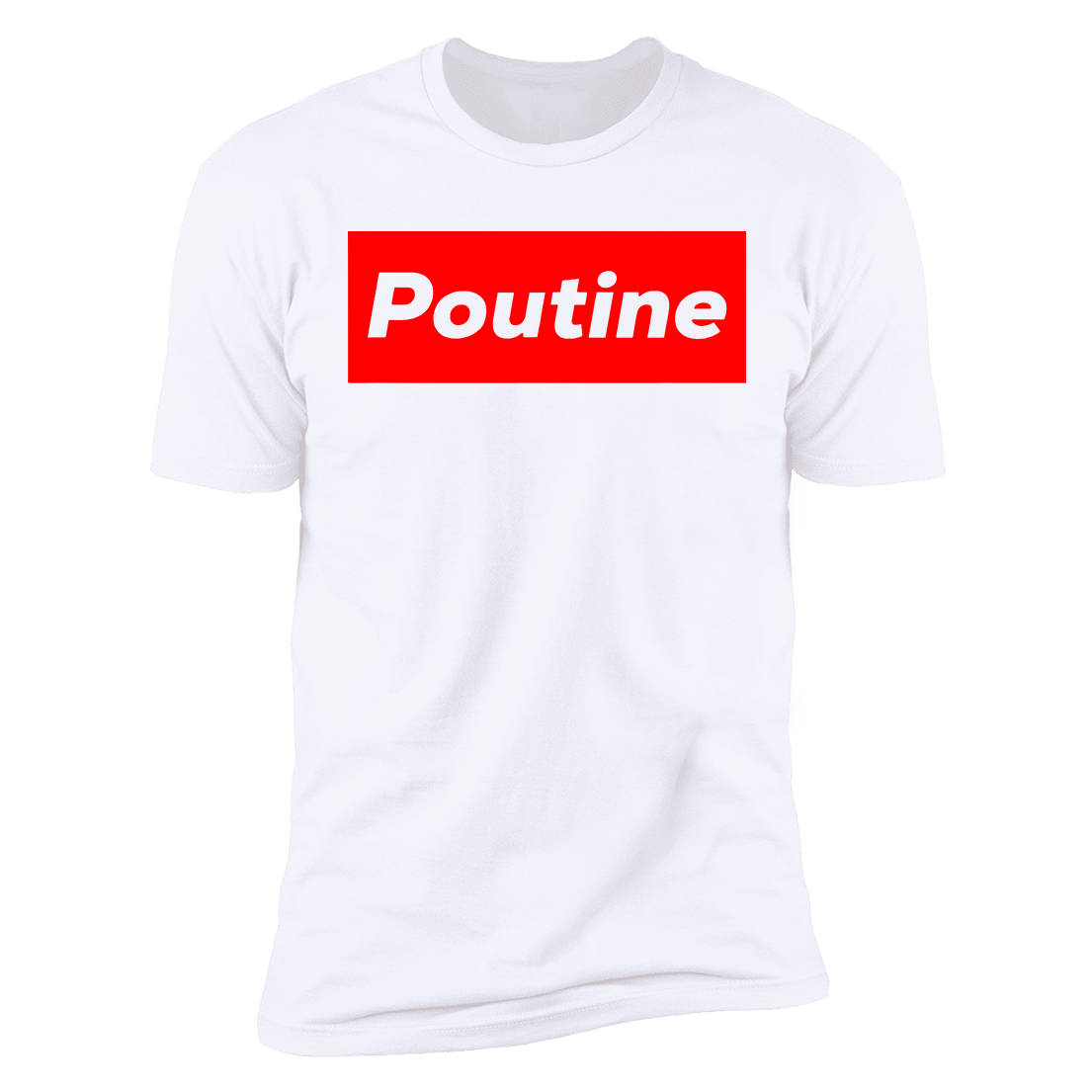 Poutine Box Logo Novelty Premium SS T-Shirt