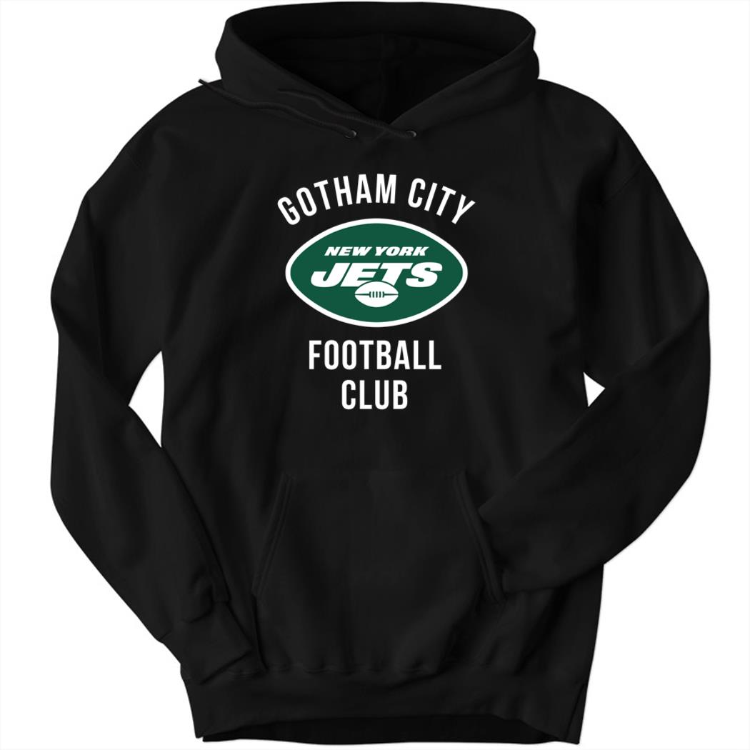 Robert Saleh Wearing Gotham City New York Jets Football Club Hoodie