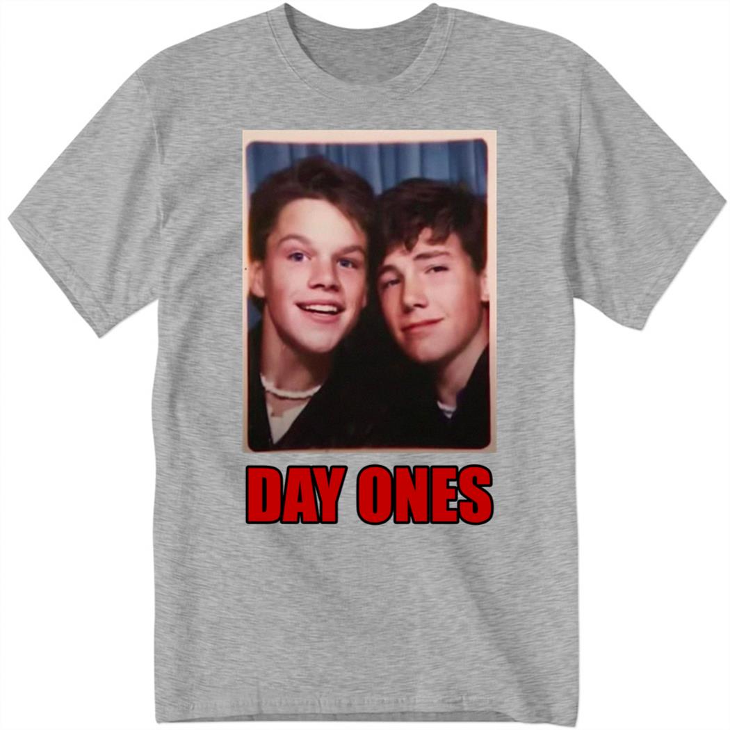 Ryan Reynolds Ben Affleck And Matt Damon Day Ones Shirt