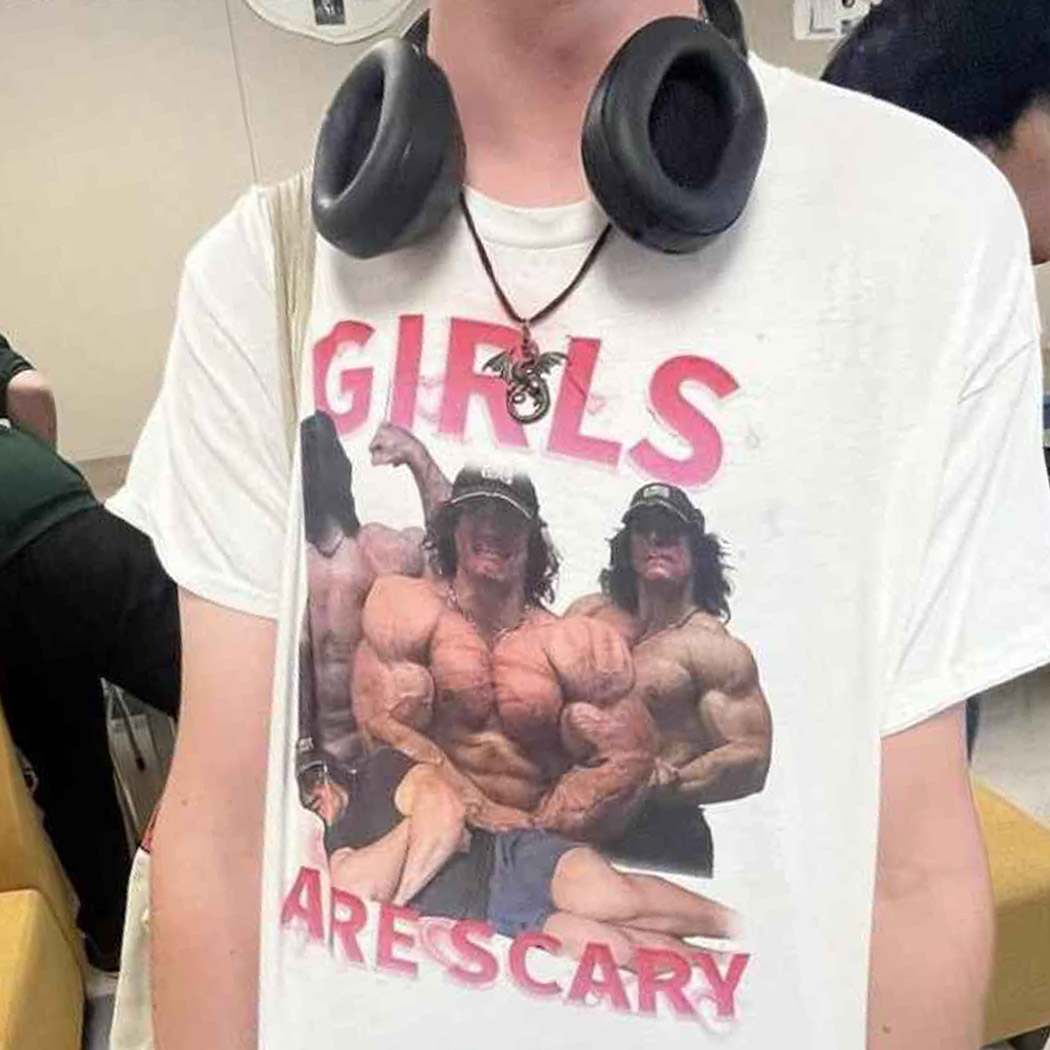 Sam Sulek Girls Are Scary Shirt