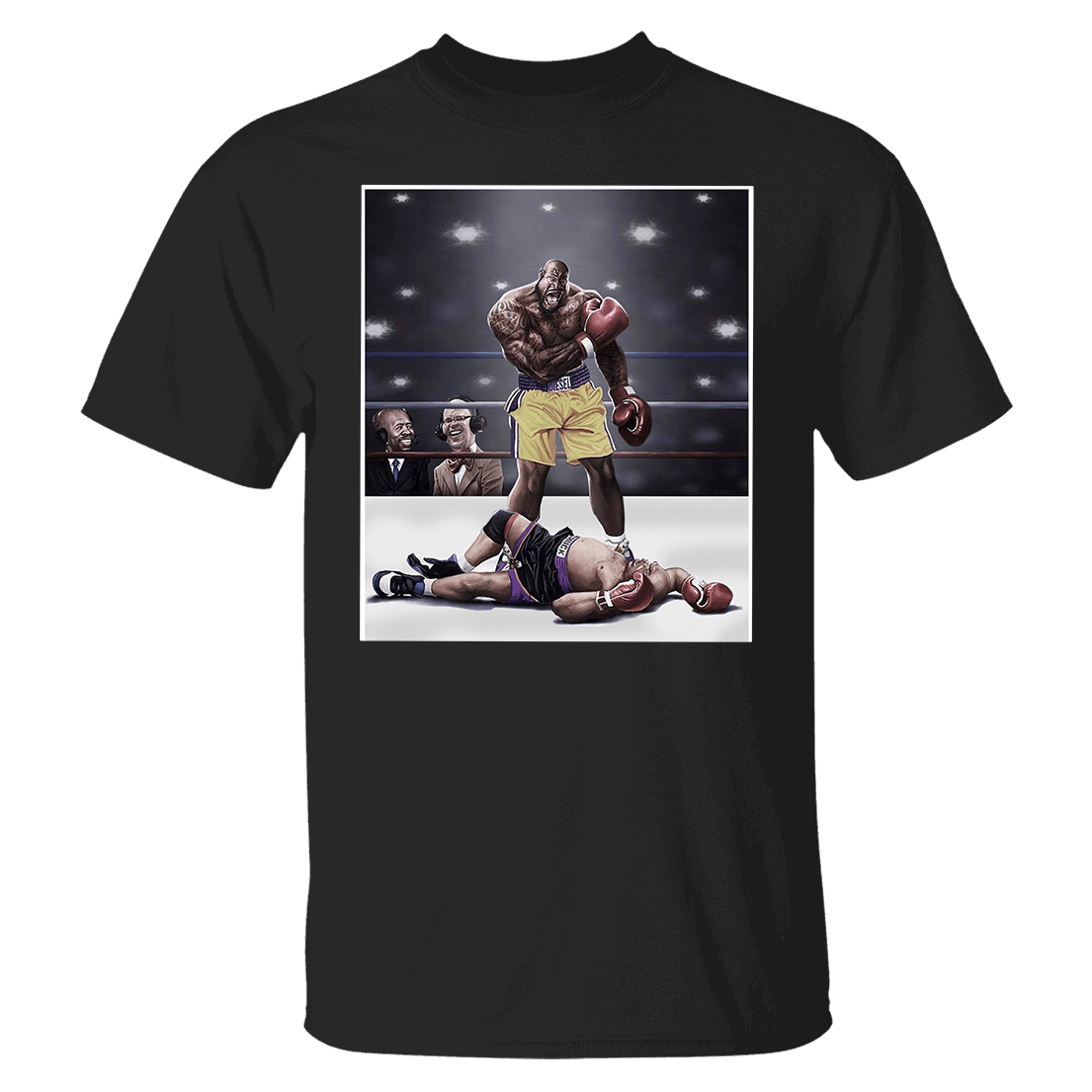 Shaquille O'neal And Chuck Knockout Shirt