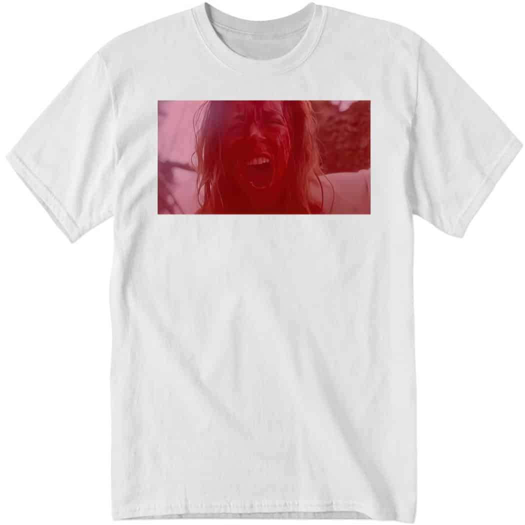 Sydney Sweeney Herself In Immaculate Film Shirt