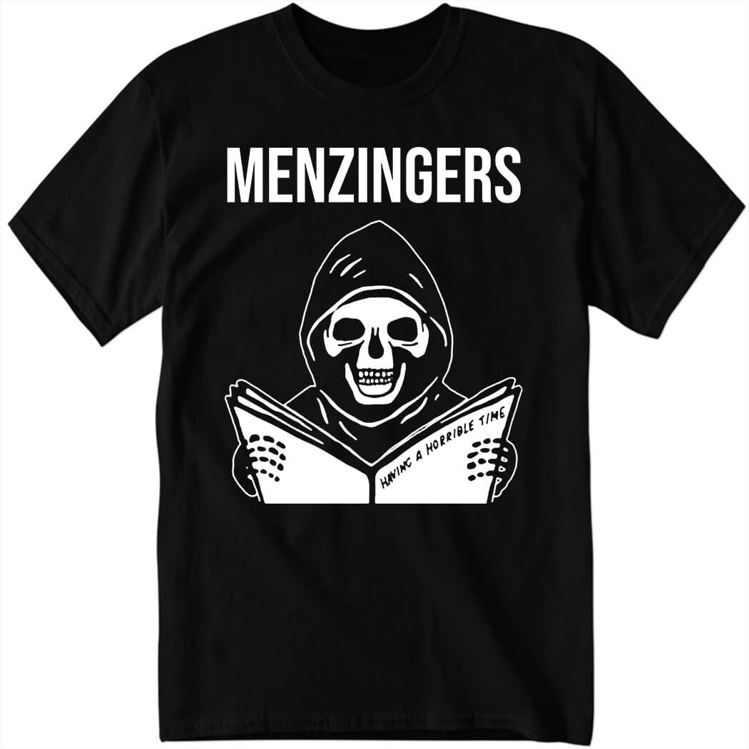 The Menzingers Merch Good Things Reaper Having A Horrible Time Shirt