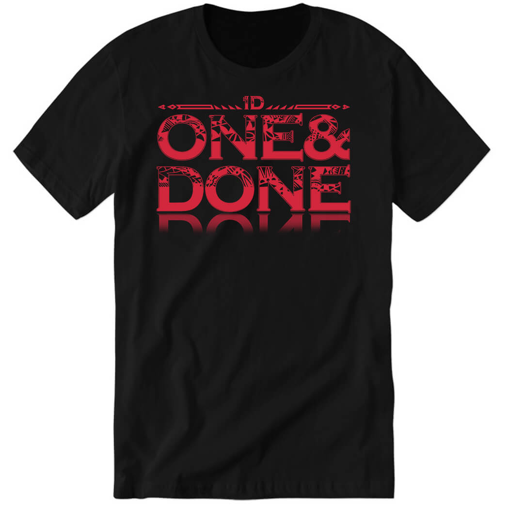 The Usos One & Done Authentic Premium SS T-Shirt