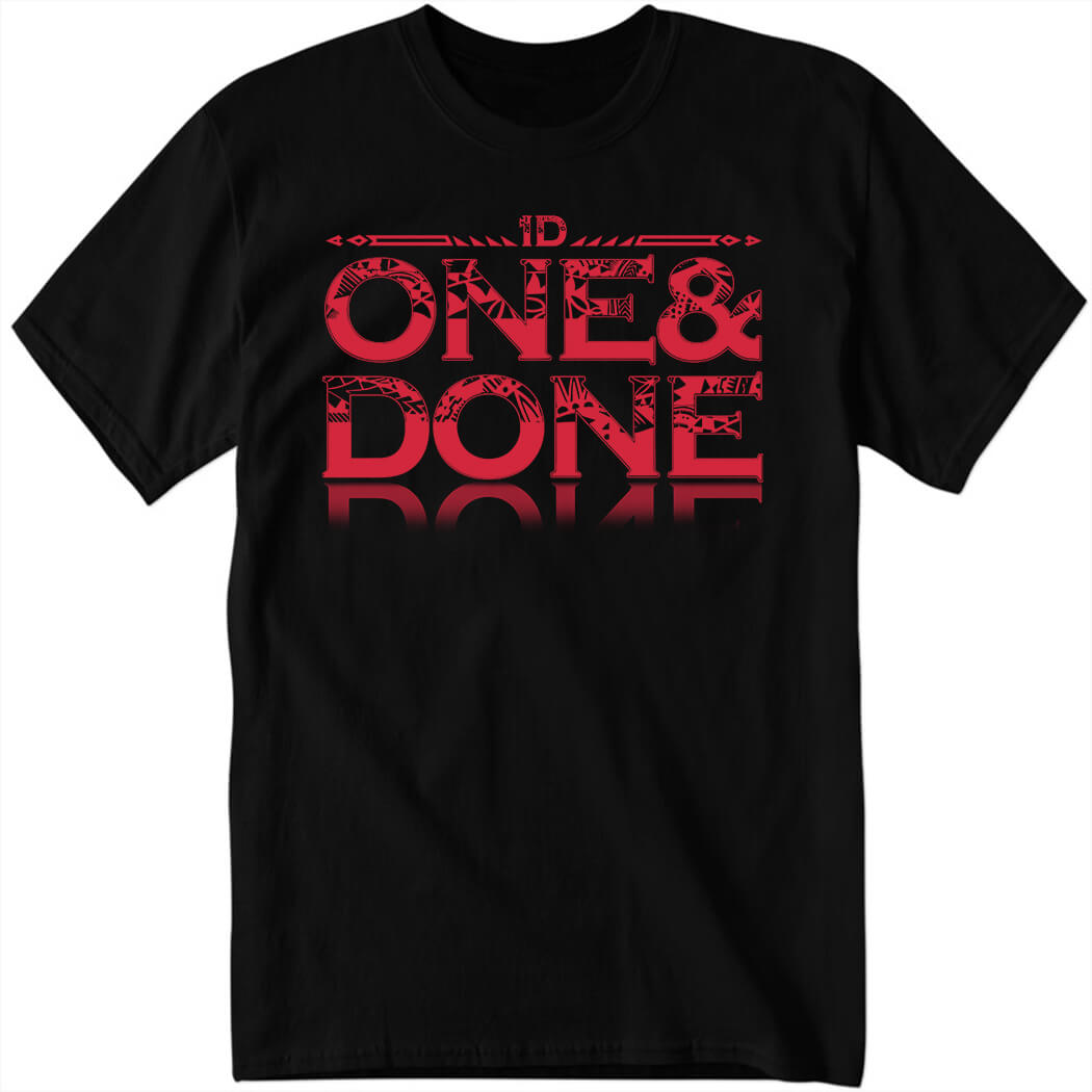 The Usos One & Done Authentic Shirt