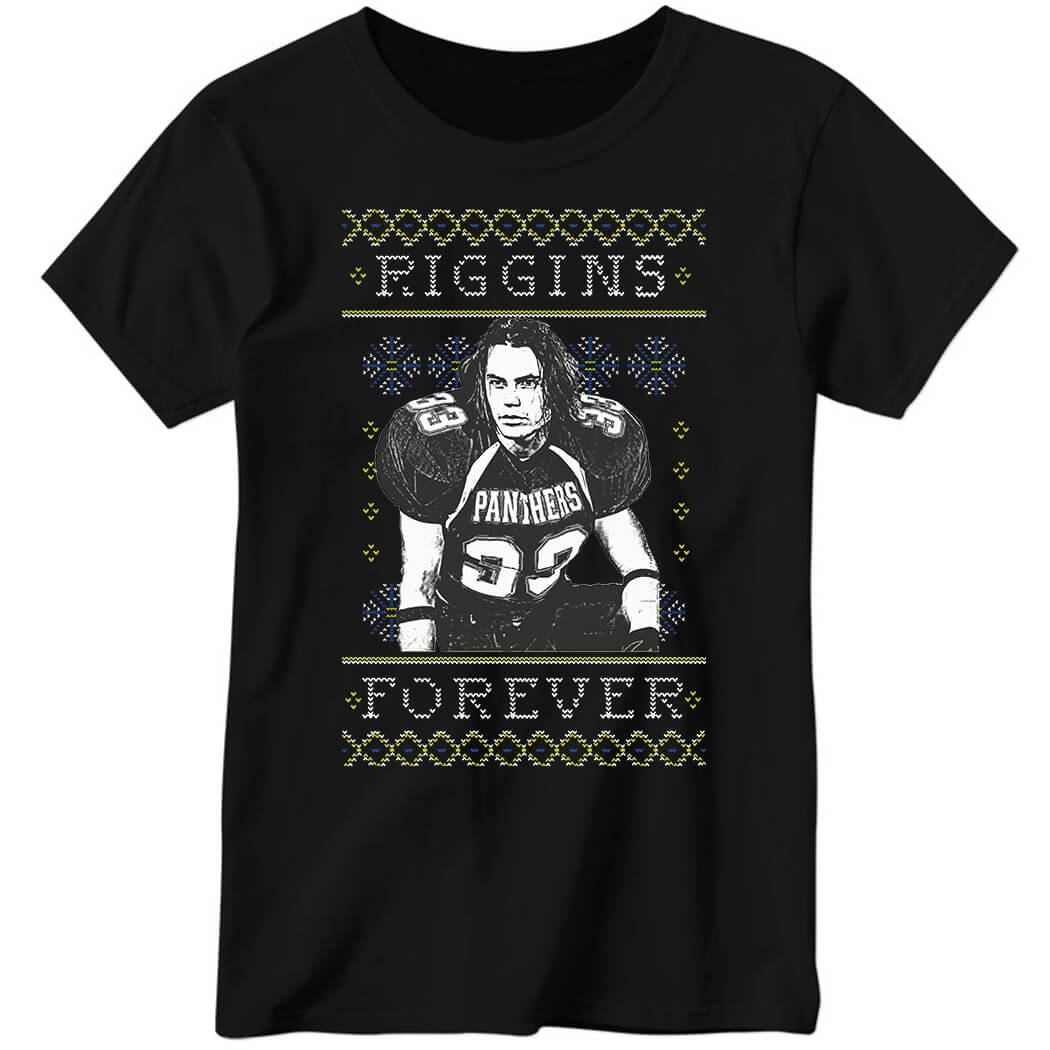 Tim Riggins 33 Forever Christmas Ladies Boyfriend Shirt