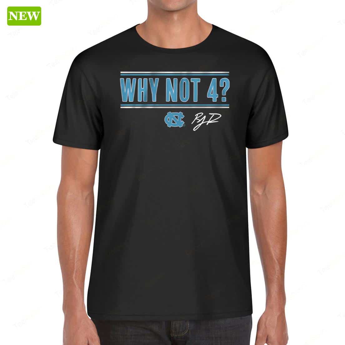 Unc Basketball R.j. Davis Why Not 4 Shirt