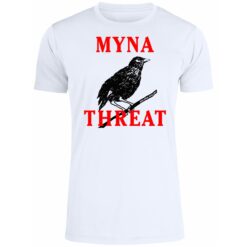 Steve Olson Myna Threat Premium SS T-shirt