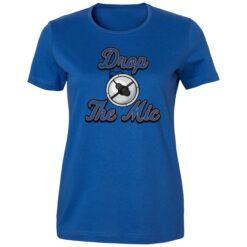 LFGM Drop The Mic Shirt 2 LFGM Drop The Mic Ladies Boyfriend Shirt