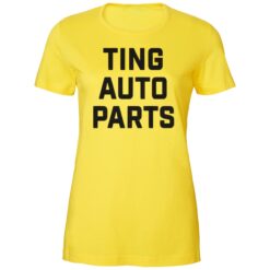 Johnny Knoxville Ting Auto Parts Ladies Boyfriend Shirt