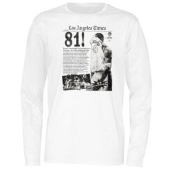 Lamar Jackson Wear Los Angeles Times 81 Points Kobe Shirt 5 Lamar Jackson Wear Los Angeles Times 81 Points Kobe Long Sleeve Shirt