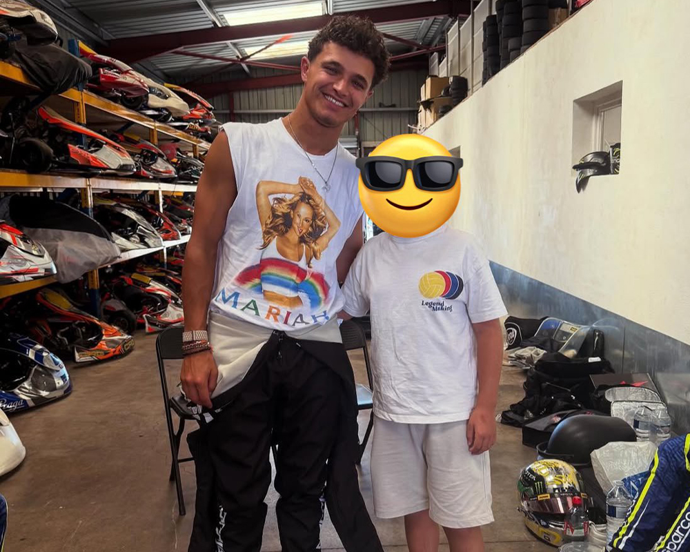 Lando Norris Pride Month and the Unexpected Mariah Carey Moment in Italy Lando Norris Pride Month and the Unexpected Mariah Carey Moment in Italy