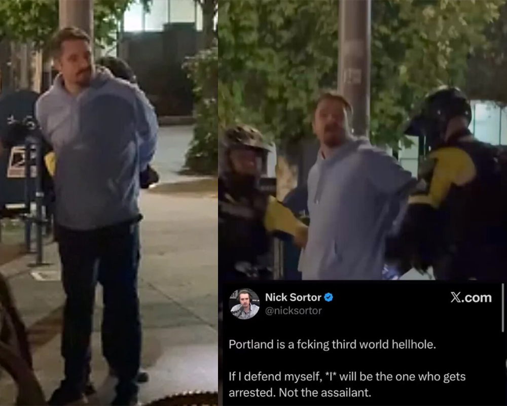 Sortor Free Nick Sortor Conservative Influencer Arrested After ANTIFA Clash in ...